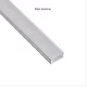 Led profil csavarozható opál takaróval alu 2m