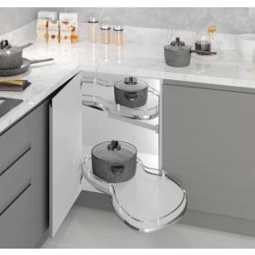 Konyhai vese tálca R jobbos fehér-króm 600mm