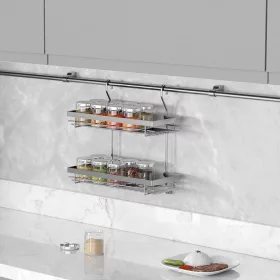 RELING 2 polcos fűszertartó R króm