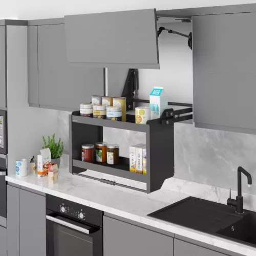 Polc lift "R" antracit antracit 900mm