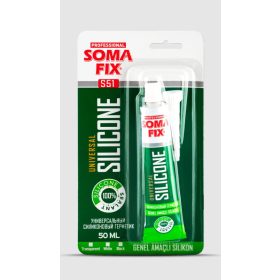 Szilikon Somafix tubusos univerzális S52 fekete 50ml