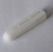 Tipli műanyag szögletes fehér fehér 6 mm