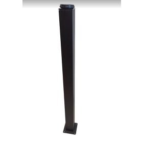 Asztalláb szögletes 50x50mm fekete 710mm