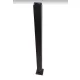 Asztalláb szögletes 50x50mm fekete 710mm