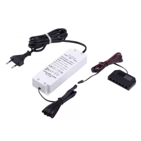   Transzformátor LED lámpához DLight 12V + 6 beépített mini AMP + 2m kábel 33W