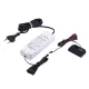 Transzformátor LED lámpához DLight 12V + 6 beépített mini AMP + 2m kábel 33W