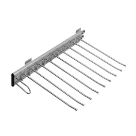 Kihúzható nadrágtartó oldalra szerelhető balos króm