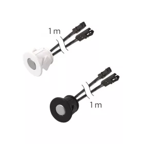 Led kapcsoló kör süllyeszthető fehér