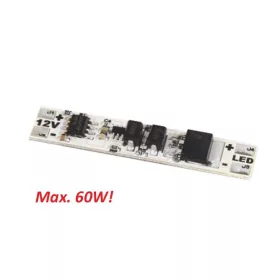 LED kapcsoló XC60 alu profilba (touch switch) 60W