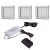 LED lámpa szett D Light négyzet alu 55x55mm