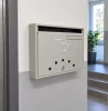 Lépcsőházi Postaláda Felfele nyíló Mintás