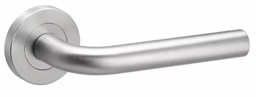 Lisa Körrozettás Rozsdamentes Inox Csak Kilincs Felső Rozettán