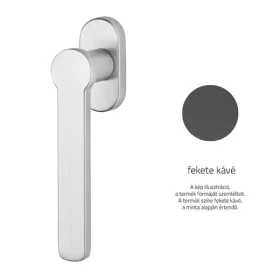   Linea Cali Token Zincral jumătate mâner fereastră cafea neagră 469 DK KA