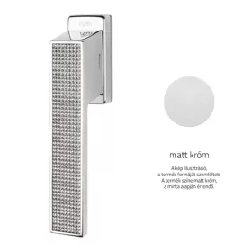   Linea Cali Loft Zincral Mesh semi-mâner fereastră crom mat cu sistem Smart Block 432 SK CS