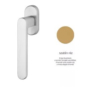   Linea Cali Lola Semi mâner fereastră din alamă satinată Zincral 428 DK SP