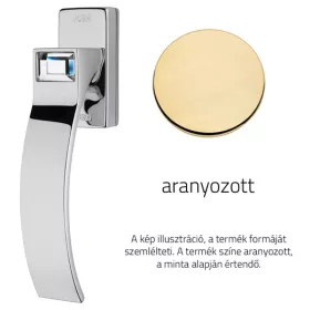   Linea Cali Elios Semi mâner ferestre aurit cu sistem Smart Block 1340 SK OZ