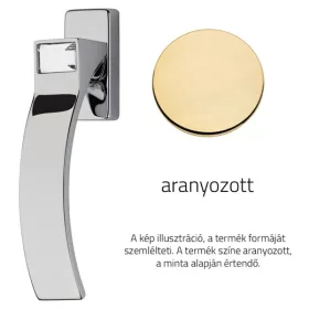   Linea Cali Elios Semi mâner fereastră aurit cu cristal 1340 DK OZ