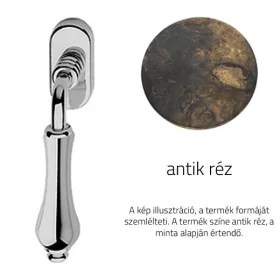   Linea Cali Aldar semi-mâner fereastră din alamă antică 920 DK AN