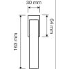 Linea Cali Duna matt bronz ablakfélkilincs 1410 DK BM