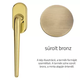   Linea Cali Brixia semimâner fereastră bronz periat 760 DK OG