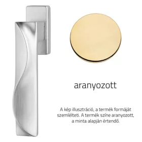 Linea Cali Duna jumătate mâner fereastră aurit 1410 DK OZ