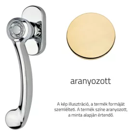   Linea Cali Cosmic jumătate mâner fereastră aurit 1335 DK OZ