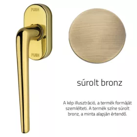   Linea Cali Brixia semi-mâner ferestre din bronz periat cu sistem Smart Block 760 SK OG