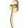 Linea Cali Beta bright brass window half handle with Smart Block system 488 SK OL