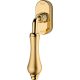 Linea Cali Aldar bright gold / matte gold window half handle with Smart Block system 920 SK OM