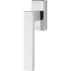   Klamka okienna Linea Cali Corner Zincral w kolorze jasnego chromu z systemem Smart Block 505 SK CR