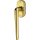 Linea Cali Brixia bright brass window half handle with Smart Block system 760 SK OL