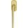 Linea Cali Brixia bright brass window half handle 760 DK OL