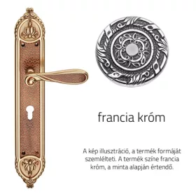 Linea Cali Aisha set de mânere crom francez XL 1651 PL NF