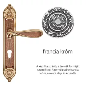   Linea Cali Aisha Set de mânere ecranate crom francez 1650 PL NF