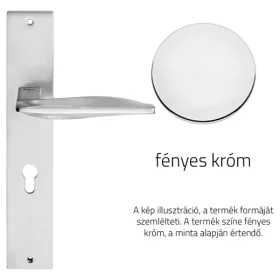   Linea Cali Aqua set mâner cromat strălucitor ecranat 1440 PL CR