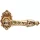 Linea Cali Arcadia Set de mânere cu rozetă cu ornamente din aur francez 1640 RB 008 OF