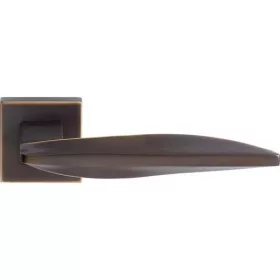   Linea Cali Aqua set de manere rozeta patrata bronz mat 1440 RB 019 BM