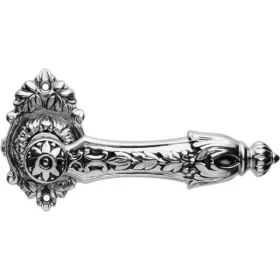   Linea Cali Arcadia Set de mânere rozetă ornamentate crom francez 1640 RB 008 NF