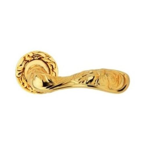 Linea Cali Arte gilded round rosette handle set 1165 RB 113 OZ