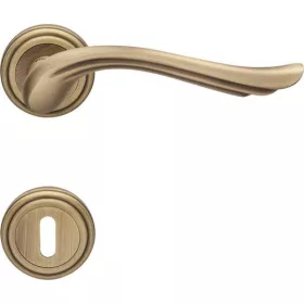   Set de manere Linea Cali Aria patina mata Rotunda Rozeta 1630 RB 011 PM