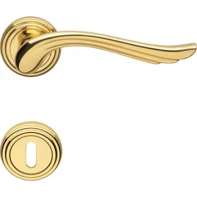   Linea Cali Aria alamă strălucitoare set mâner Rotundă 1630 RB 011 OL