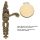 Linea Cali Barocco gilded shielded handle set 1520 PL OZ