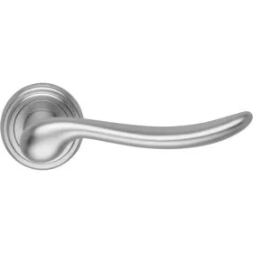   Set de mânere Linea Cali Beta crom mat, ornamentat pentru Rozetă rotundă 488 RB 011 CS