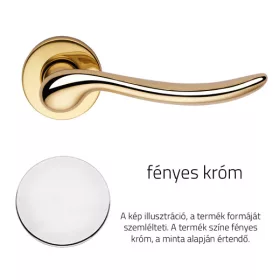   Linea Cali Beta set de manere rotunde crom strălucitor 488 RB 027 CR