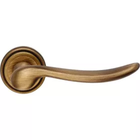   Set de mânere Linea Cali Beta patină mată decorată cu Rozetă rotundă 488 RB 011 PM