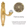 Linea Cali Brilliant Crystal set de mânere ecranate cu aur francez 1531 PL OF