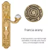 Linea Cali Brilliant Crystal set de mânere cu aur ecranat francez 1530 PL OF