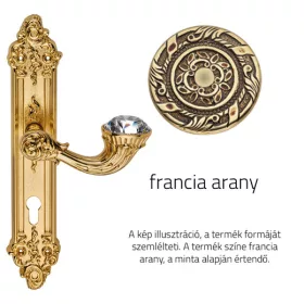   Linea Cali Brilliant Diamond set de mânere din aur ecranat francez 1527 PL OF