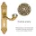 Linea Cali Brilliant Diamond set de mânere din aur ecranat francez 1527 PL OF