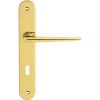 Linea Cali Brixia bright brass shielded handle set 760 PL OL